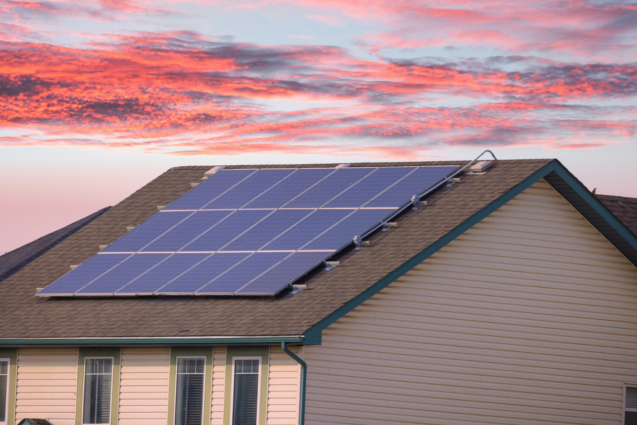 Solar Array Installation - Residential image